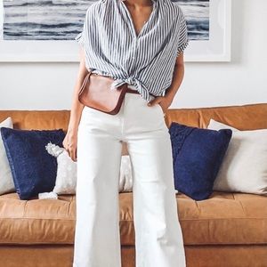 Madewell - the simple leather pouch belt bag
